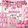 My First Rodeo Girl Party Decorations **