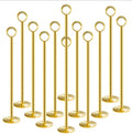 Urban Deco 12PK Table Number Holders Place Card Holders 12 Inch Table Card Holders Steel Card Holder