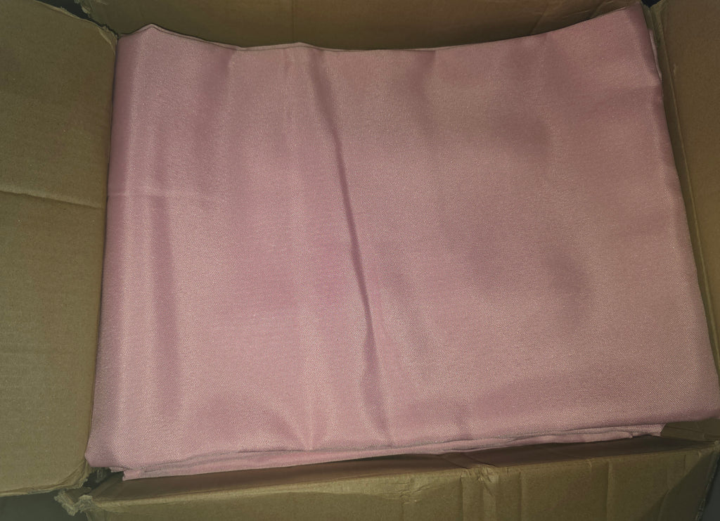Dailyset 10-Pack Pink Tablecloths for Rectangle Tables, 60 x 102 Inches