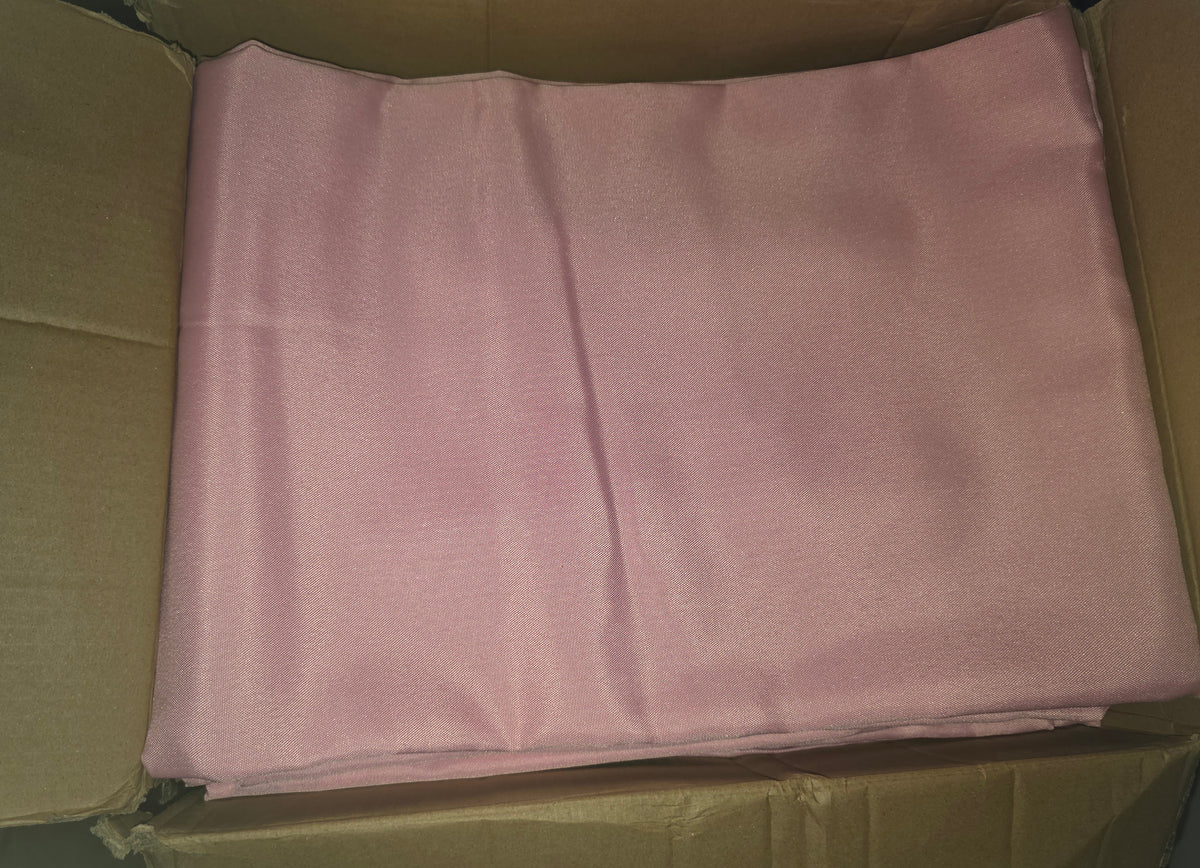 Dailyset 10-Pack Pink Tablecloths for Rectangle Tables, 60 x 102 Inches