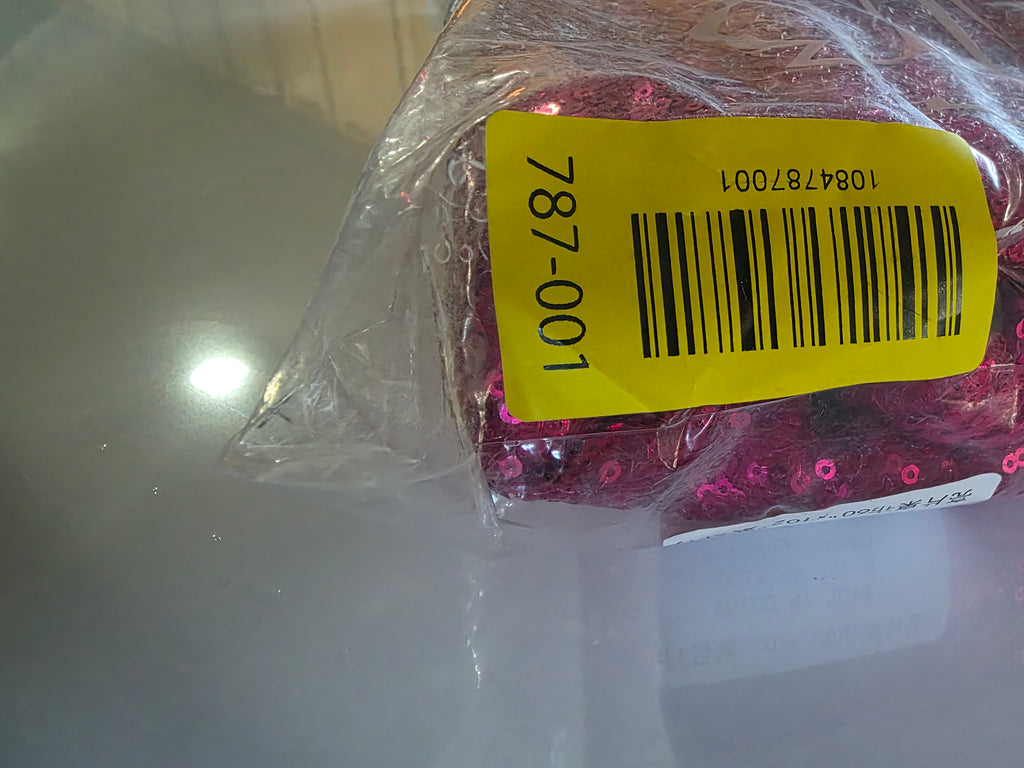 SoarDream Hot Pink Sequin Tablecloth 60"x102"