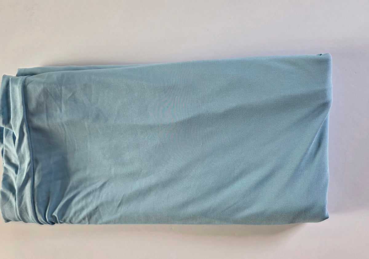 LEBENGURU 6FT Arch Backdrop Cover, Baby Blue Spandex for Round Top