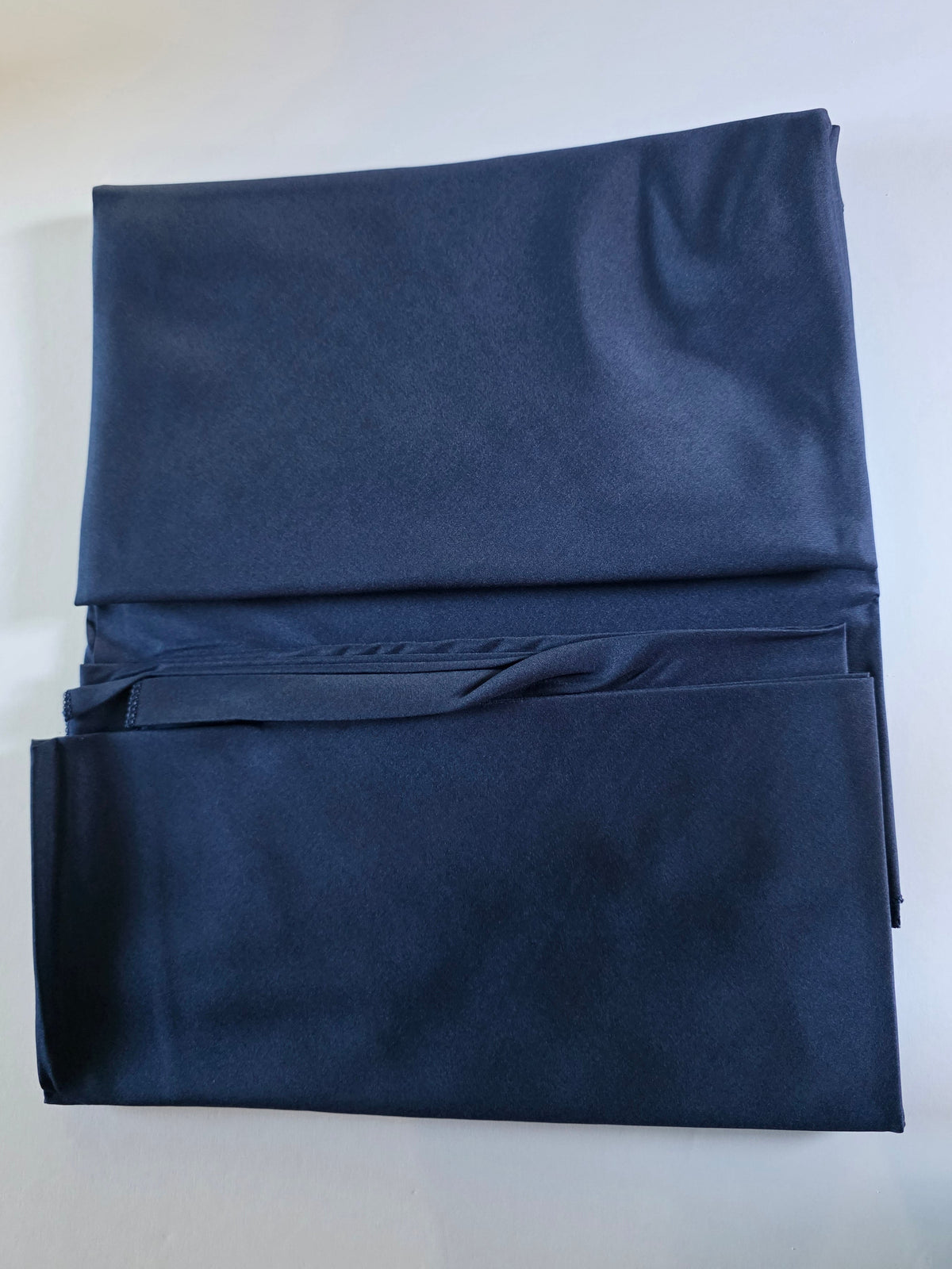 pepmily 8 Pack Navy Blue Round Tablecloth, 90 Inch