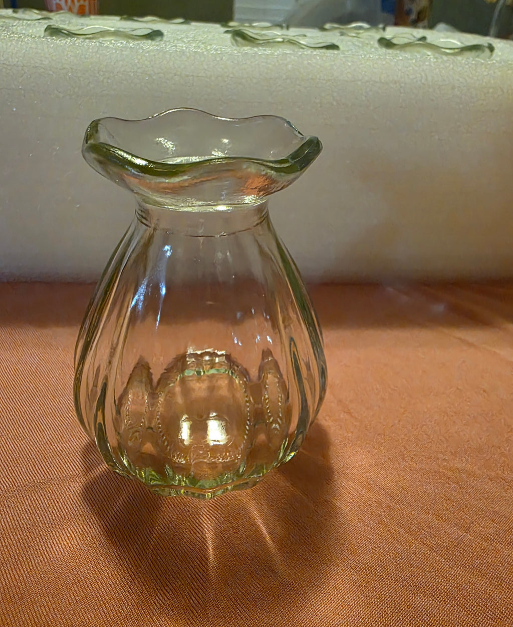 Ninehaoou 12-Piece 3.5-Inch Clear Glass Bud Vases