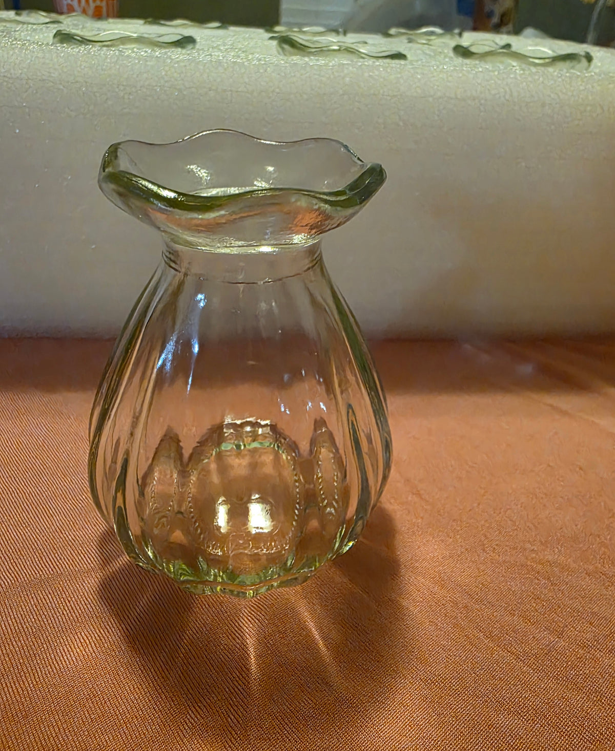 Ninehaoou 12-Piece 3.5-Inch Clear Glass Bud Vases