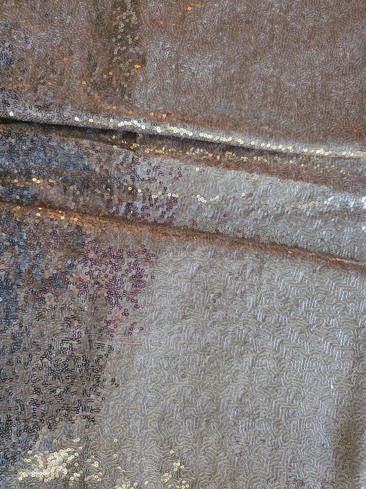 TCBESTO 132" Round Sequin Tablecloth