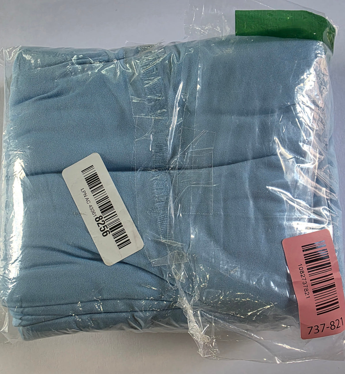 LEBENGURU 6FT Arch Backdrop Cover, Baby Blue Spandex for Round Top