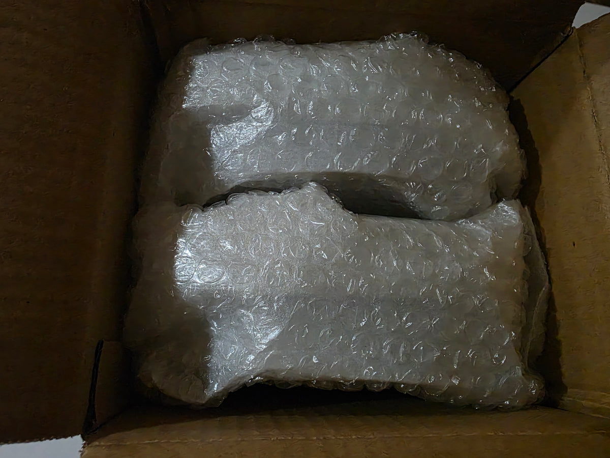 BESTVIP 100PCS Gold Plastic Plates, 7 Inch Disposable