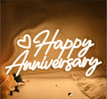 SYLHOME Happy Anniversary Led Neon Light Sign