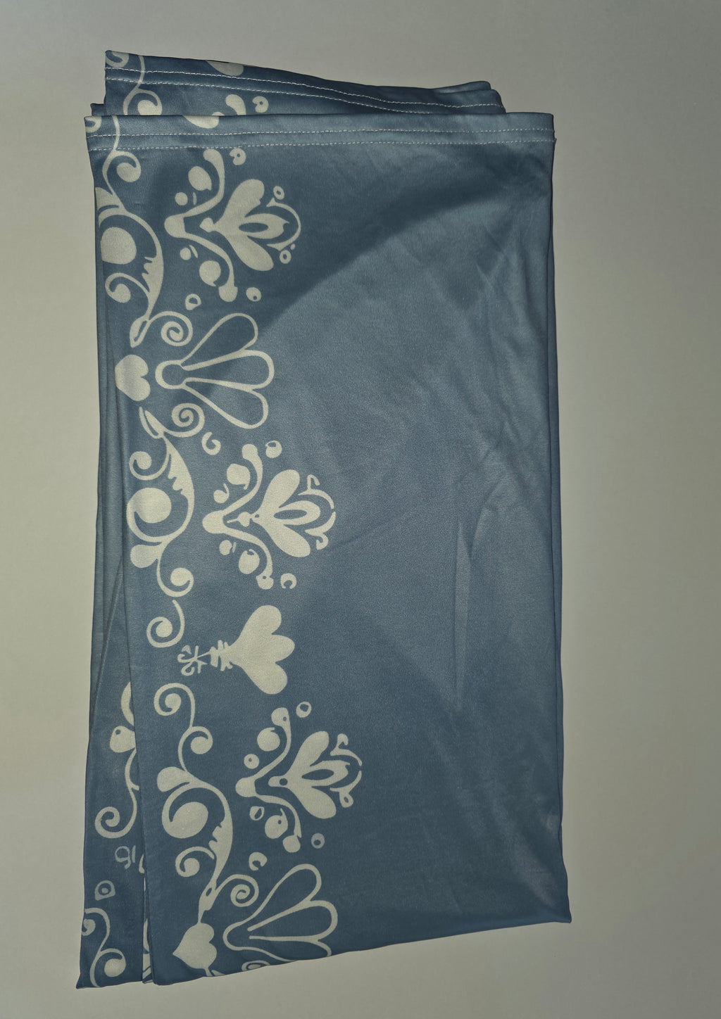 Mindsoft 2 Set Mexican Dusty Blue Fiesta Arch Backdrop Cover 7.2ft 6.6ft Cielito Lindo Arched Baby Shower Covers Stretchy