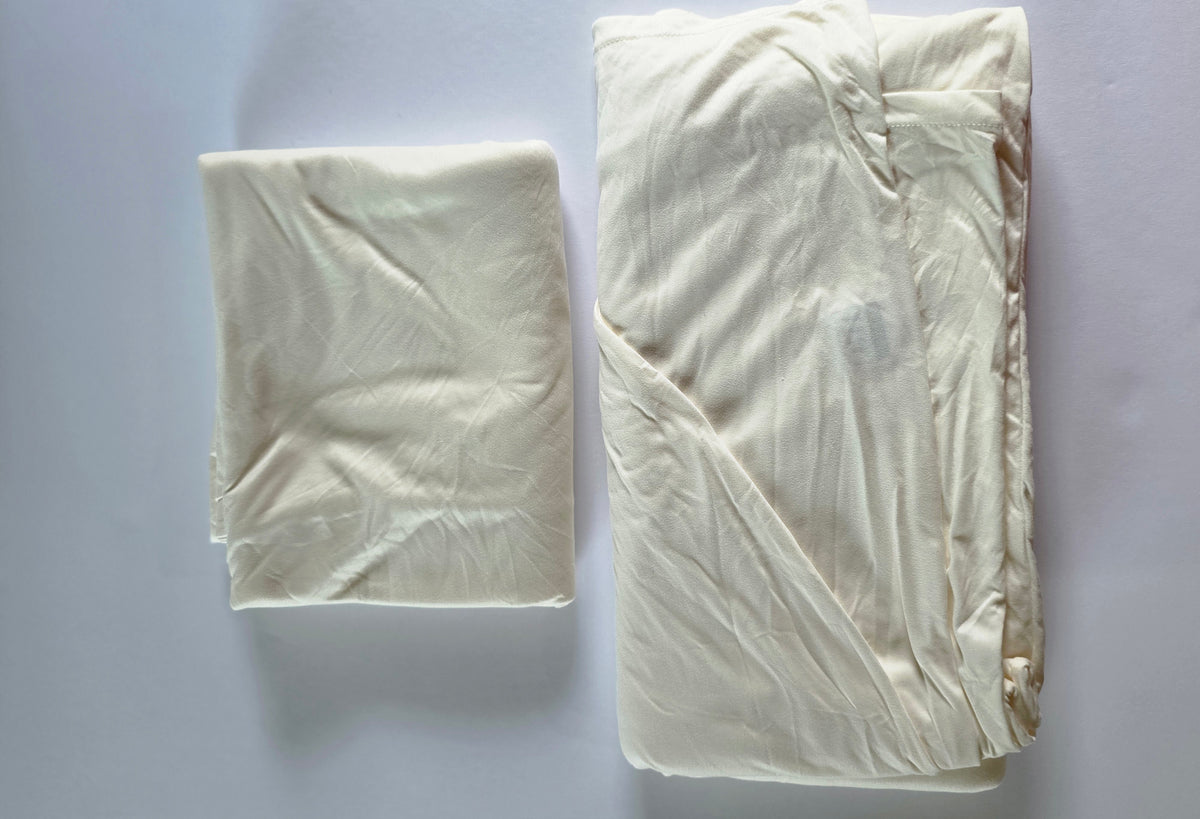 Ivory Arch Cover Set of 2 Spandex 7.2 and 6ft Ivory Arch Backdrop Cover Wedding Arch Stand Covers