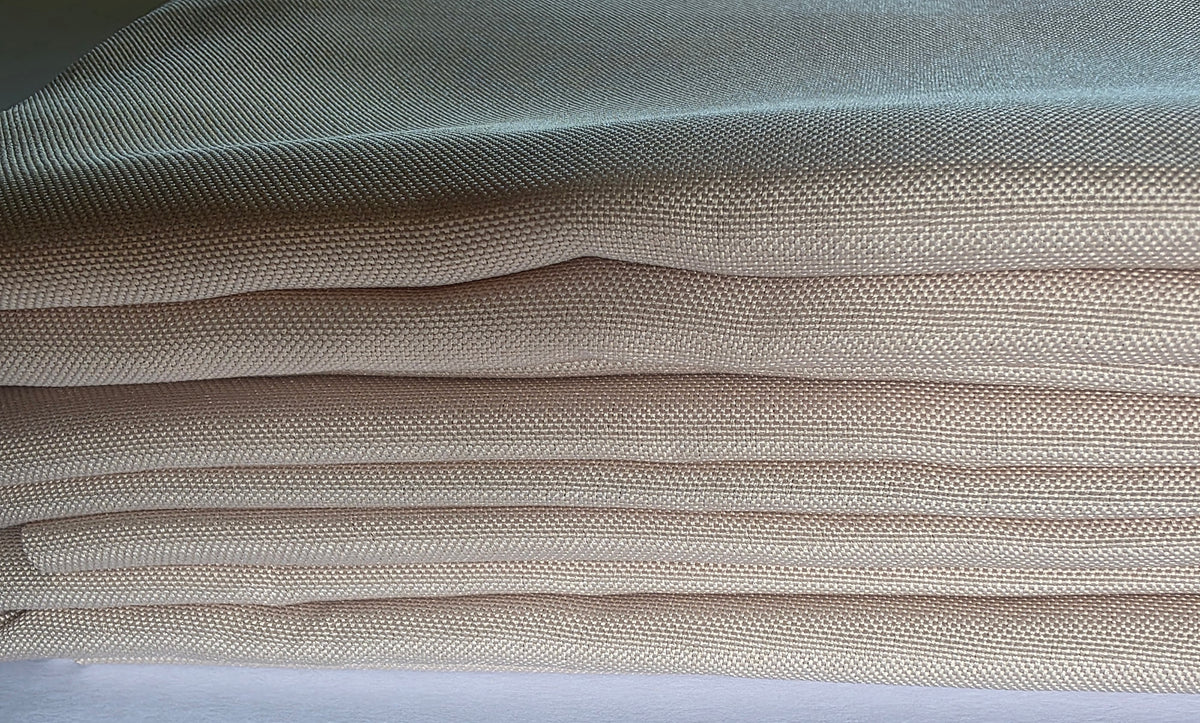 BRILLMAX 8 Pack Beige Polyester Tablecloths 60x102 Inch
