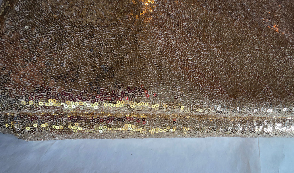 TCBESTO 132" Round Sequin Tablecloth
