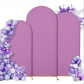 Set of 3 Wedding Arch Cover Stretchy Spandex Fabric Backdrop for Arch Stand