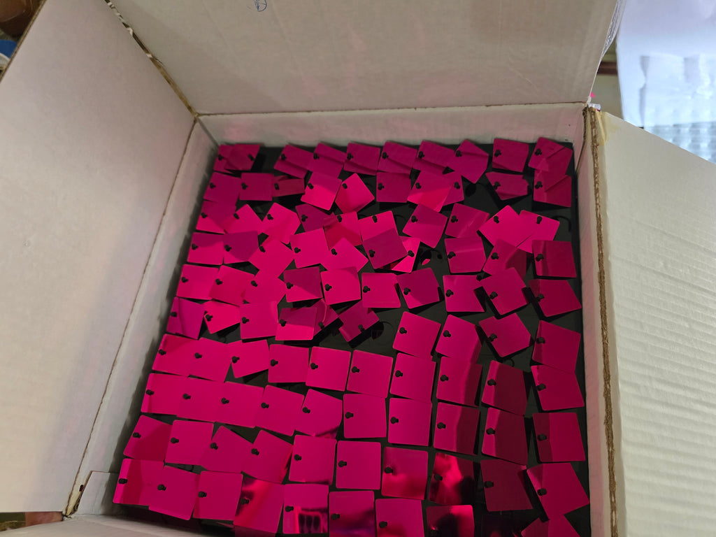 Qcity Hot Pink Shimmer Wall Backdrop