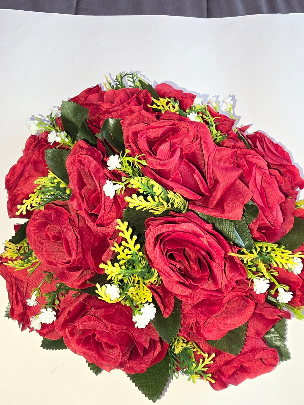NUPTIO Flower Ball for Wedding Table Centerpieces, 10 Pcs Artificial Roses *