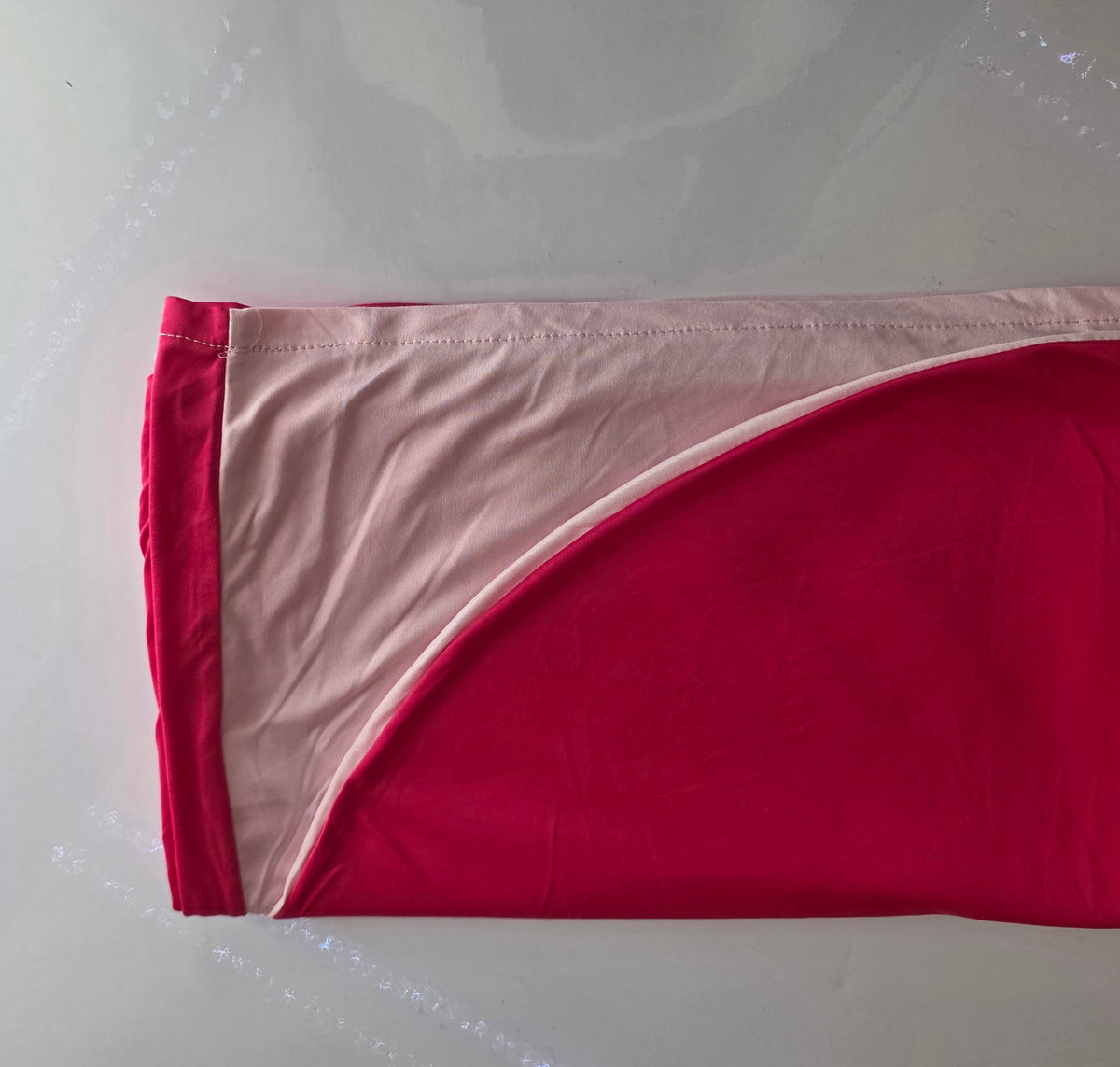 Pink and Hot Pink Arch Cover 2 Set - 7.2FT and 6FT Arch Backdrop Cover Spandex Fitted Wedding Arch Stand Covers