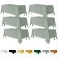 6 Pack Sage Green Tablecloths