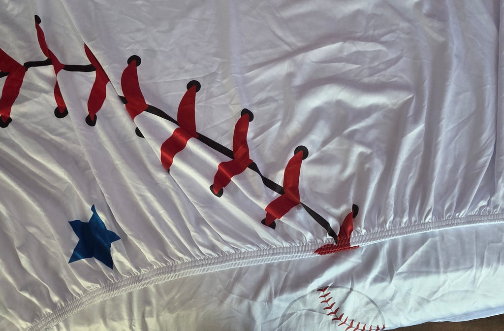 Tarndom Baseball 1st Birthday Arch Backdrop Cover