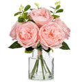 Hollyone Real Touch Peonies Artificial Flowers