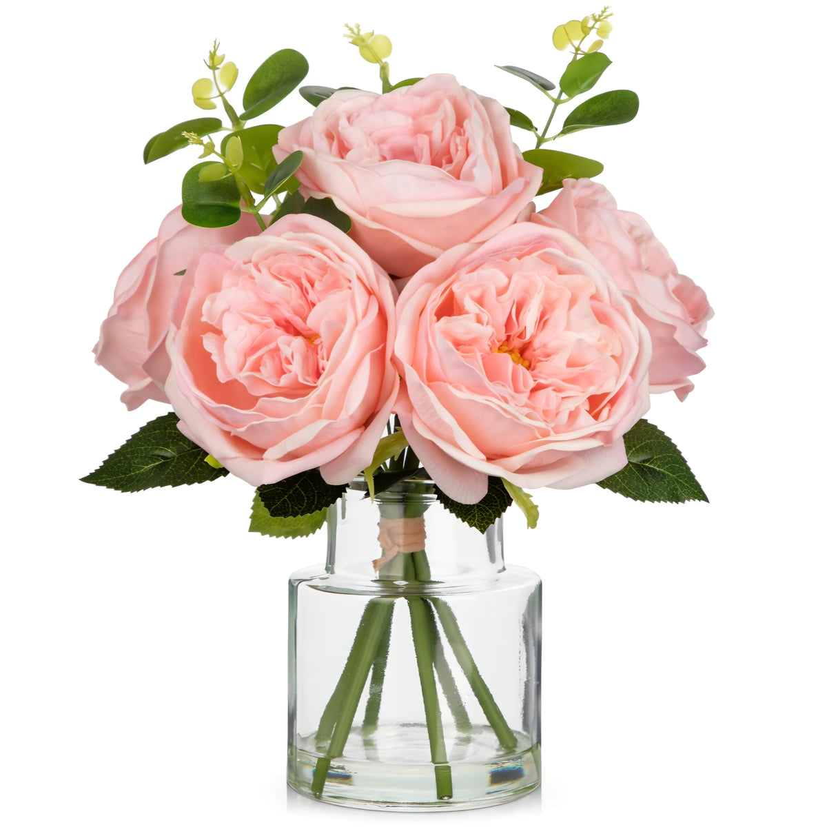Hollyone Real Touch Peonies Artificial Flowers