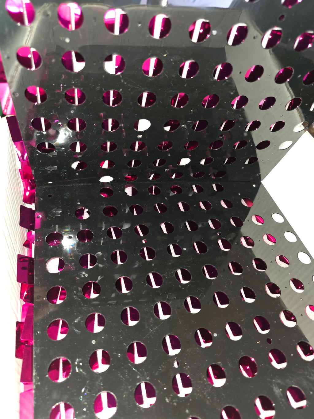 Qcity Hot Pink Shimmer Wall Backdrop
