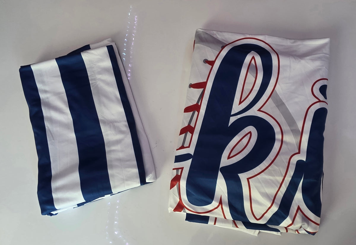 Tarndom Baseball 1st Birthday Arch Backdrop Cover