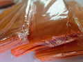 Heneger 8 Pack Orange Tablecloth Rectangle 60 x 102 Inch for 6 Foot Table