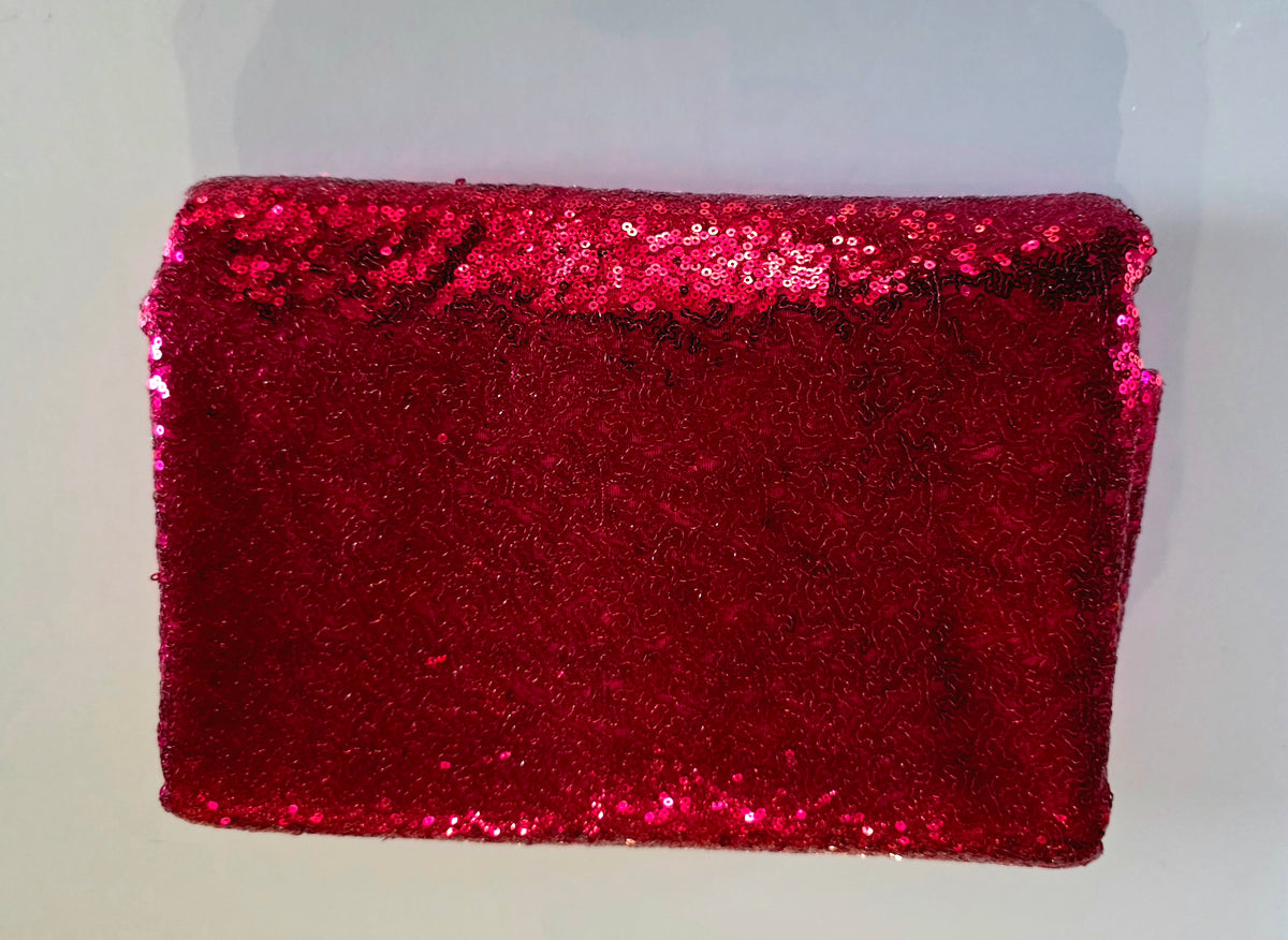 SoarDream Hot Pink Sequin Tablecloth 60"x102"
