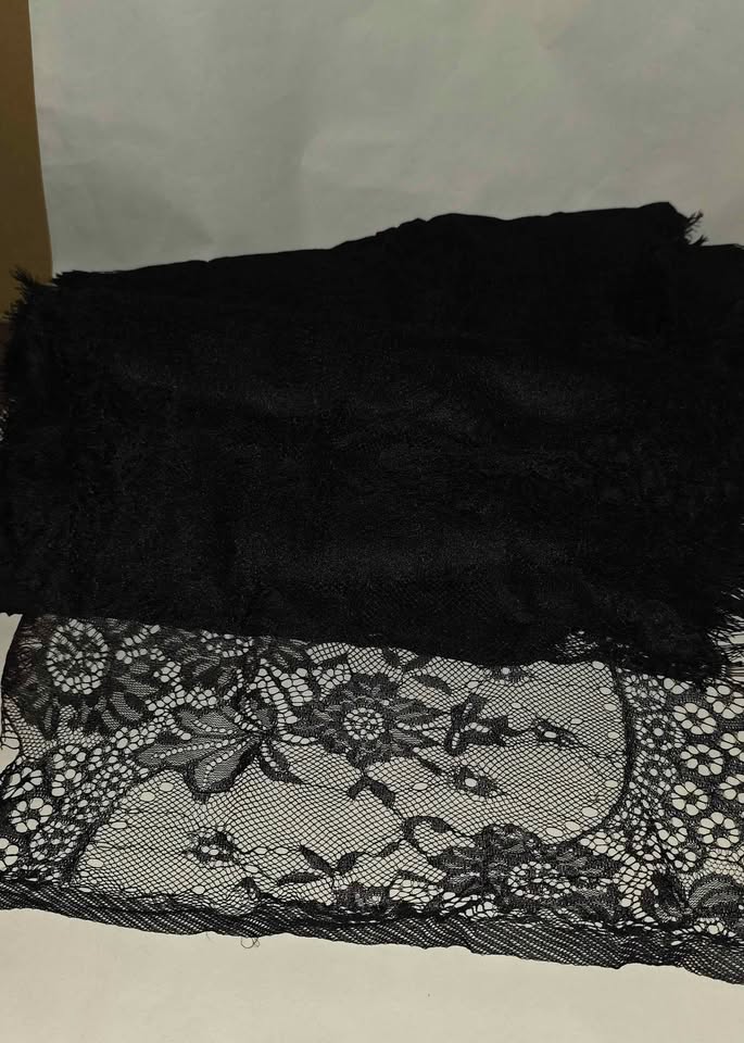 12 Pcs Black Lace Table Runners 14 x 120 Inch Rustic Wedding Table Runner Decor Vintage Romantic